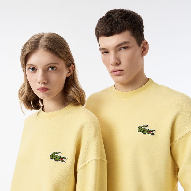 Флисовый свитшот Lacoste унисекс 4