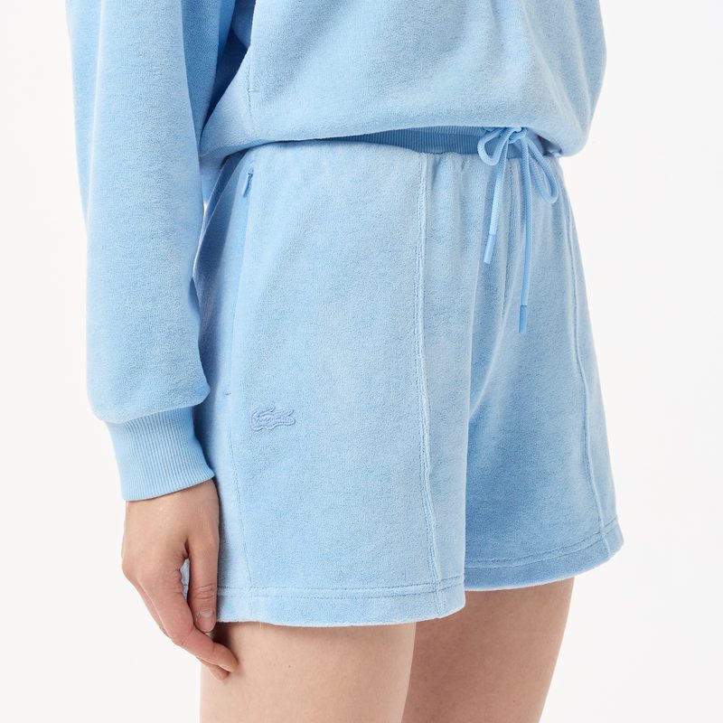 Женские короткие спортивные шорты Lacoste 4
