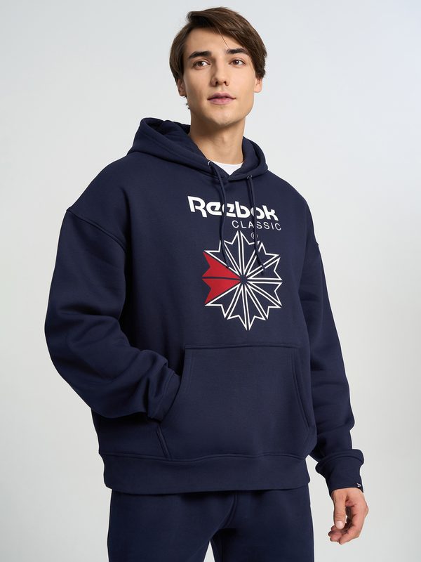Худи мужское Reebok, Синий 2