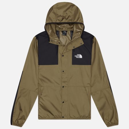 Мужская куртка ветровка The North Face Seasonal Mountain, цвет коричневый