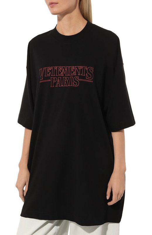 Хлопковая футболка VETEMENTS 3