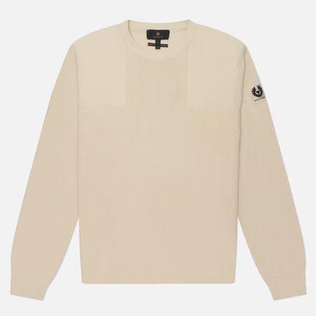 Мужской свитер Belstaff Commander Crew Neck, цвет бежевый