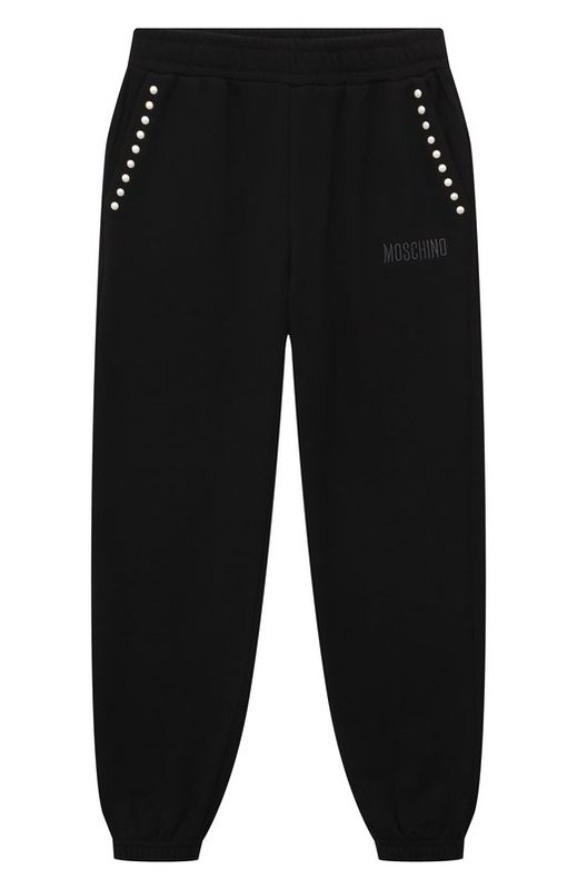 Хлопковые джоггеры Moschino