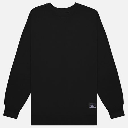 Мужская толстовка Alpha Industries Essential French Terry Crewneck Gen II, цвет чёрный
