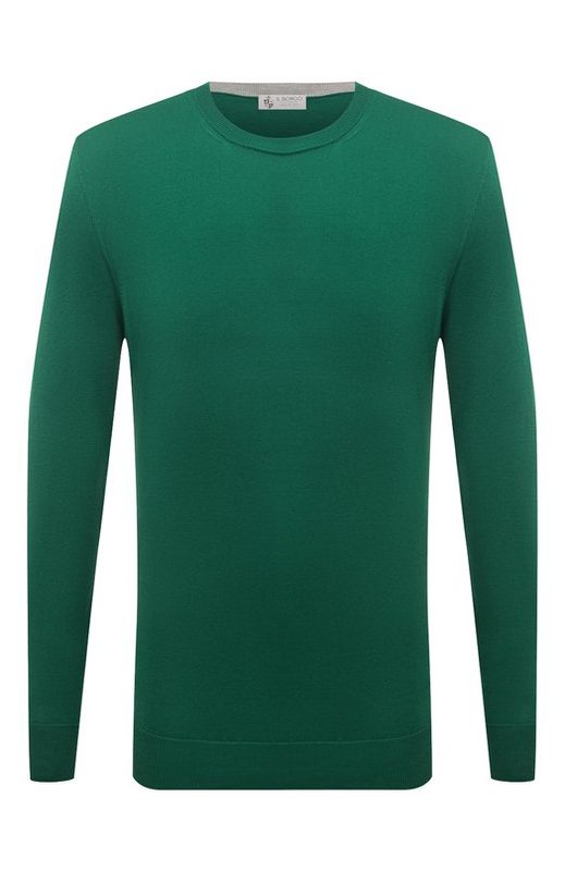 Хлопковый джемпер Il Borgo Cashmere