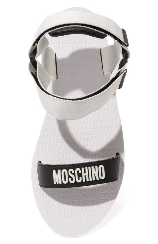 Комбинированные сандалии Moschino 5