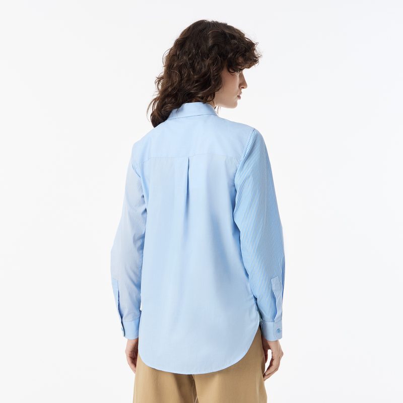 Женская рубашка Lacoste из хлопка 2