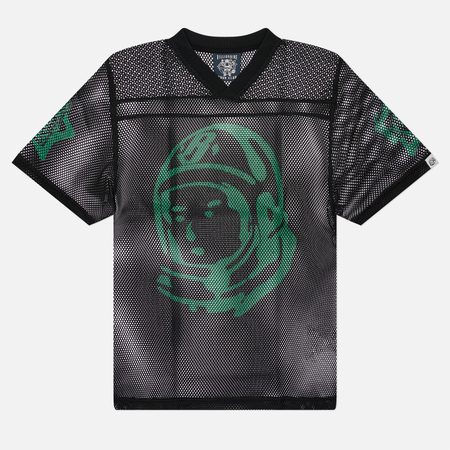 Мужская футболка Billionaire Boys Club Astro Big Mesh Football, цвет чёрный