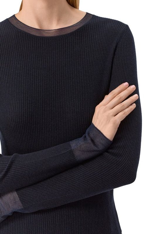 Пуловер из шелка и шерсти Max Mara Studio 5