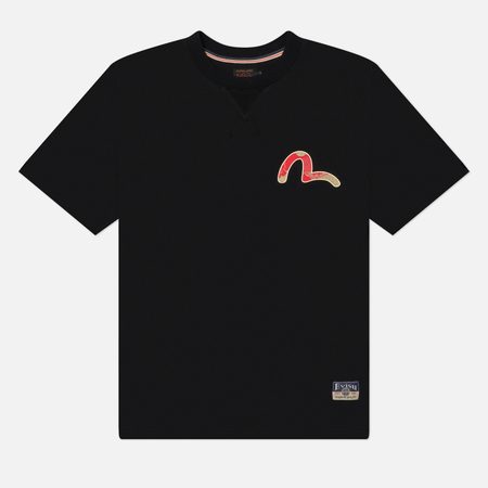 Мужская футболка Evisu Heritage Kanji Printed, цвет чёрный