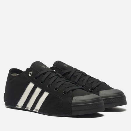 Кеды Y-3 Nizza Low, цвет чёрный