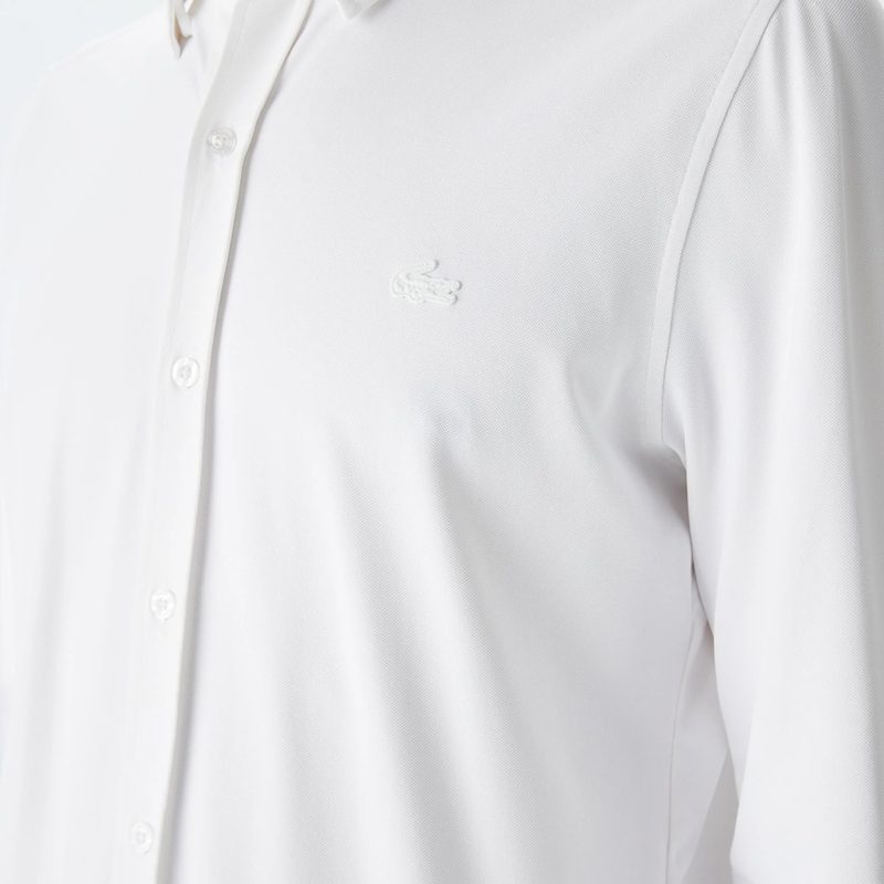 Мужская рубашка Lacoste приталенного кроя 5