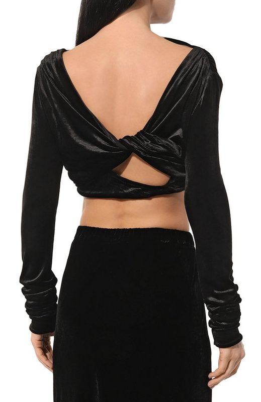 Бархатный топ Rick Owens Lilies 4