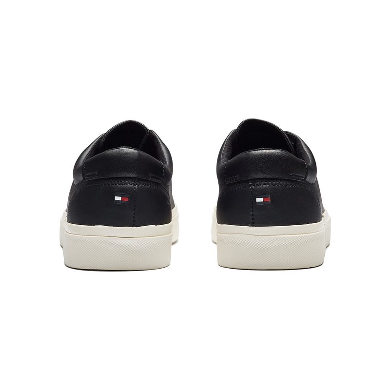 FLAG ACCENT LEATHER SNEAKER 4