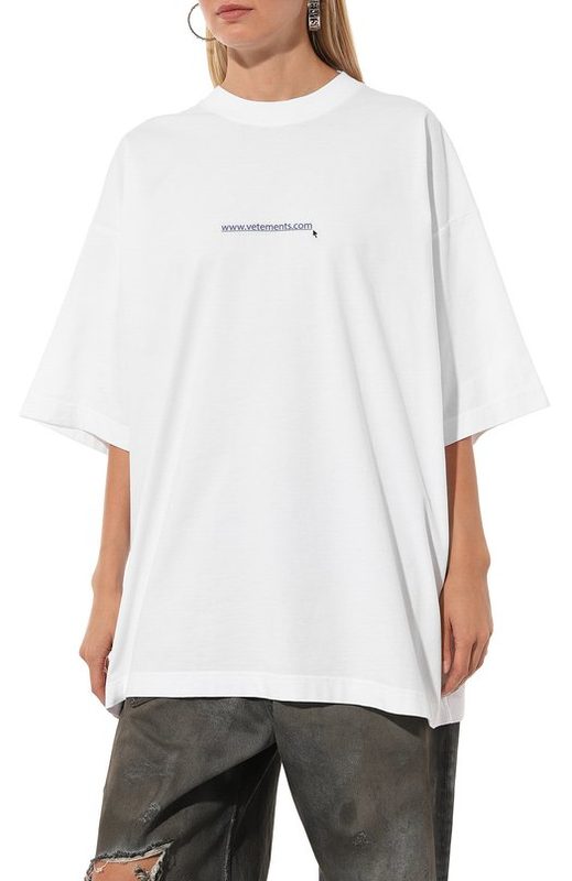 Хлопковая футболка VETEMENTS 3