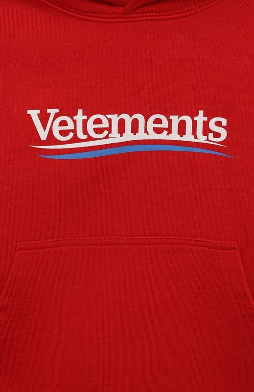 Хлопковое худи VETEMENTS 3