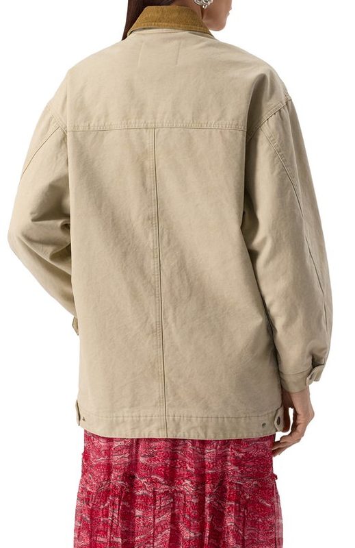 Хлопковая куртка Isabel Marant Etoile 4