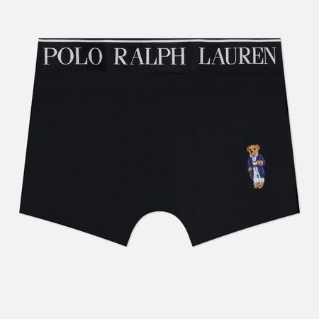 Мужские трусы Polo Ralph Lauren Single Trunk, цвет чёрный