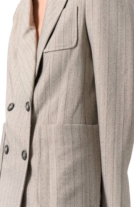 Жакет с отделкой стразами Forte Dei Marmi Couture 5