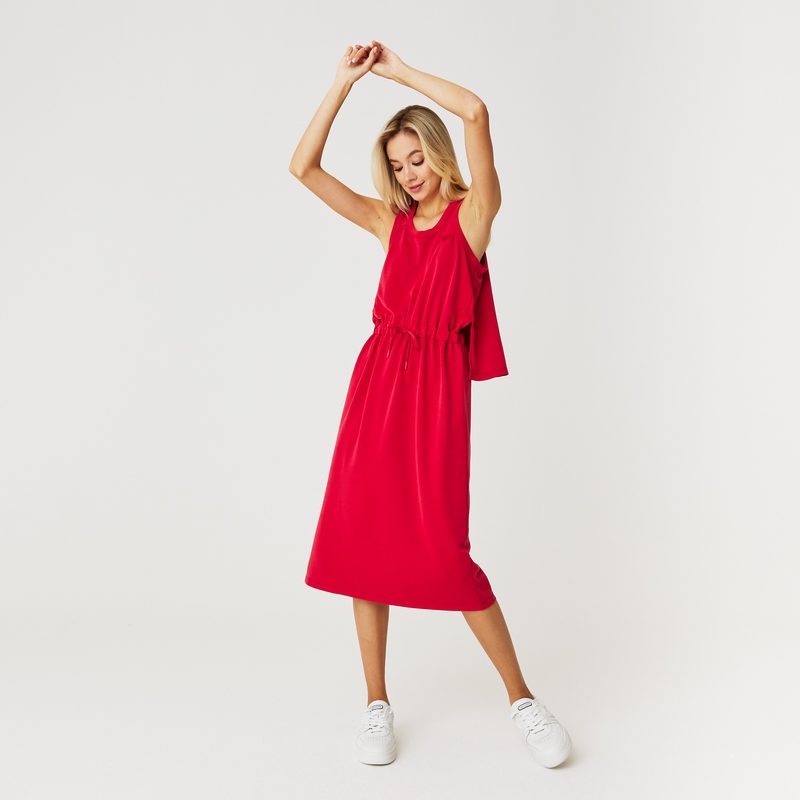 Женское платье Lacoste свободного кроя 3