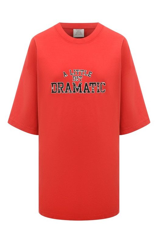 Хлопковая футболка VETEMENTS