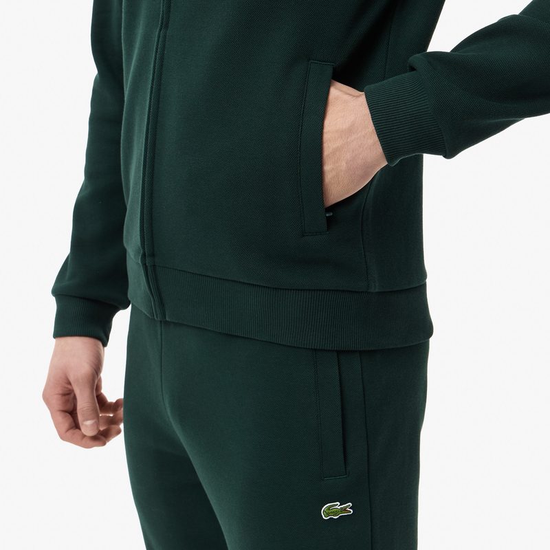 Мужской хлопковый свитшот Lacoste приталенного кроя 4