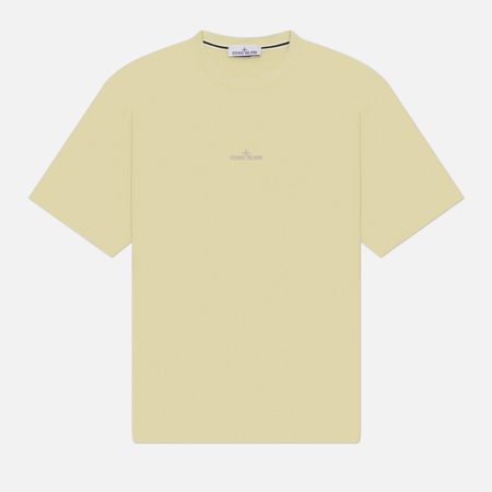 Мужская футболка Stone Island Camo One Print, цвет зелёный