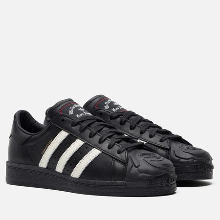 Кроссовки adidas Originals x Willy Chavarria Superstar, цвет чёрный
