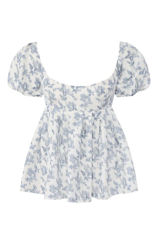 Топ из смеси хлопка и вискозы Brock Collection