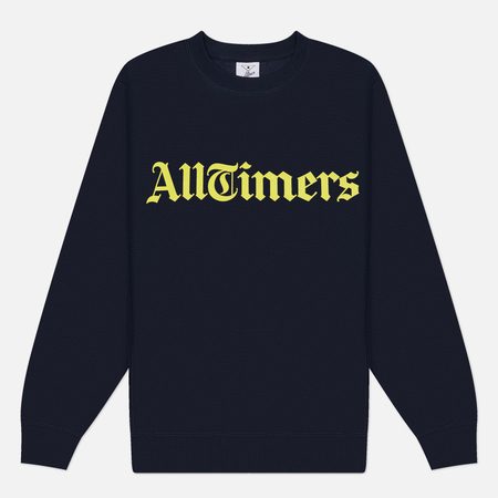 Мужская толстовка Alltimers Times Crew, цвет синий